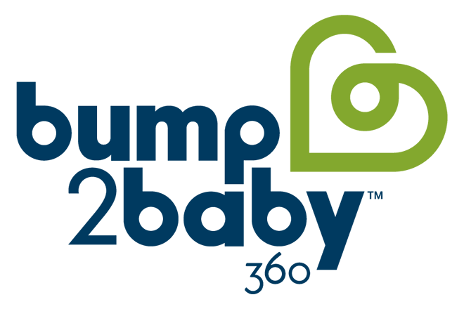 Bump2Baby360_Green_Blue_Logo_Vertical